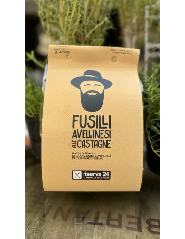 Fusilli Avellinesi alle Castagne |Riserva 24 Tradizione e Gusto Irpino