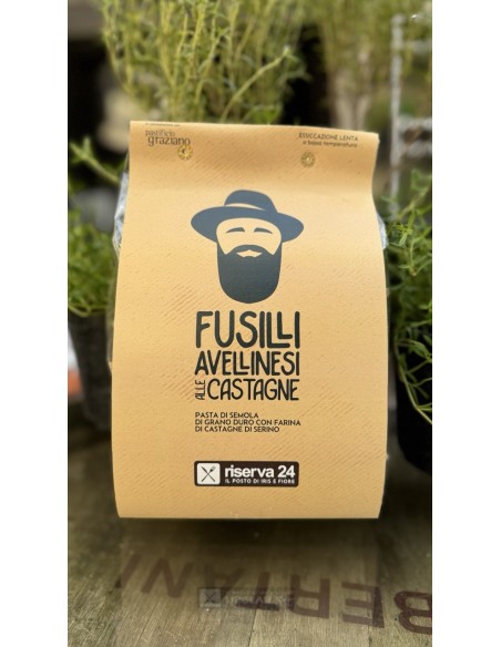 Fusilli Avellinesi alle Castagne |Riserva 24 Tradizione e Gusto Irpino